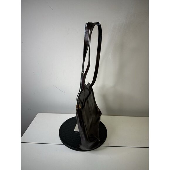 Patricia Nash Brown Leather Shoulder Bag - Picture 2 of 9